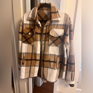 Plaid Shirt-Jacket